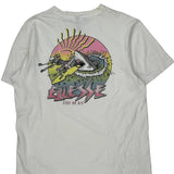 Ellesse Graphic T-Shirt - Large White Cotton
