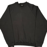 Unbranded Blank Sweatshirt - Large Black Cotton