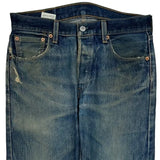 501 Levis Jeans - 32W 29L Blue Cotton