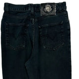 Versace Jeans Couture Jeans - 25W UK 6 Black Cotton