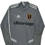 Real Salt Lake Adidas Football Football Shirt - XS Grey Polyester