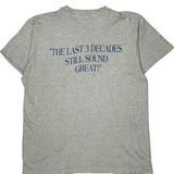 Classic Country 104 Kjq Fruit Of The Loom Single Stitch T-Shirt - Large Grey Cotton