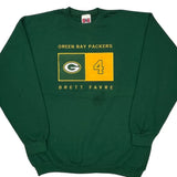 Green Bay Packers Cruisin USA Football Sweatshirt - Large Green Cotton
