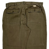 Polo By Ralph Lauren Army Cargo Trousers - 34W 30L Green Cotton