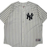 New York Yankees Majestic Mlb Jersey - 3XL White Polyester