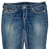 True Religion Boot Cut Jeans - 34W US 8 Blue Cotton