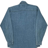 Levis Denim Shirt - Small Blue Cotton