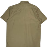 Authentic Workwear Since 1922 Dickies Short Sleeve Shirt - XL Khaki Polyester Blend
