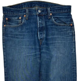 Levis 501 Jeans - 34W 30L Blue Cotton