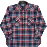 Pendleton Checked Flannel Shirt - XL Multicoloured Virgin Wool