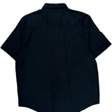 Harley Davidson Short Sleeve Shirt - XL Black Cotton Blend