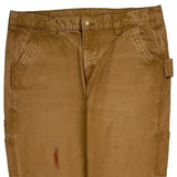 Brahma Carpenter Trousers - 36W 30L Brown Cotton
