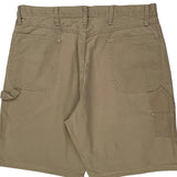 Wrangler Carpenter Shorts - 38W 10L Khaki Cotton