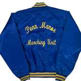 Penn Manor Marching Unit Game Varsity Jacket - Large Blue Polyester