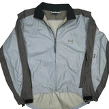 Helly Hansen Windbreaker - Large Grey Polyester