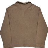 Polo By Ralph Lauren 1/4 Zip - 2XL Brown Cotton