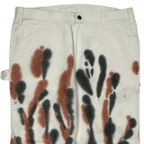 Dickies Tie-Dye Carpenter Pants - 38W 32L Multicoloured Cotton