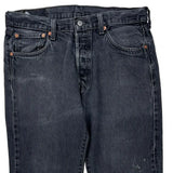 501 Levis Jeans - 32W 31L Gray Cotton