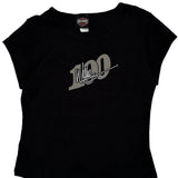 Willie G Harley Davidson Graphic T-Shirt - Large Black Cotton