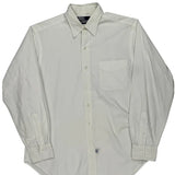 Polo By Ralph Lauren Shirt - Large White Cotton