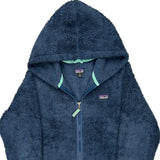Age 14 Patagonia Fleece Jacket - XL Blue Polyester