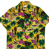 Waikiki Floral Hawaiian Shirt - Large Multicoloured Polyester