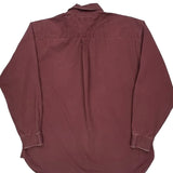 Tommy Hilfiger Shirt - XL Burgundy Cotton