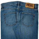 Diesel Slim Fit Jeans - 35W 30L Blue Cotton
