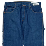 Red Kap Carpenter Pants - 38W 30L Blue Cotton