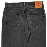 550 Levis Jeans - 34W 31L Grey Cotton