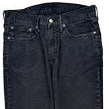 Levis Cord Trousers - 32″ Waist Black Cotton