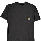 Carhartt T-Shirt - Small Gray Cotton