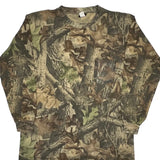 Ace Camo Long Sleeve T-Shirt - XL Camo Cotton