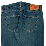 501 Levis Jeans - 33W 34L Blue Cotton