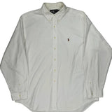 Yarmouth Ralph Lauren Shirt - XL White Cotton