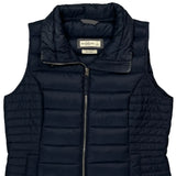 Abercrombie & Fitch Gilet - Large Navy Down