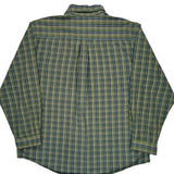 Carhartt Checked Flannel Shirt - XL Blue Cotton
