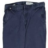 Carhartt Trousers - 36W 32L Navy Cotton