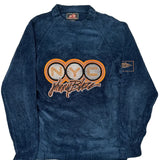 Johnny Blaze Sweater - XL Blue Acrylic