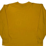 Eastern Quakers Tee Jays Single Stitch Long Sleeve T-Shirt - XL Yellow Cotton