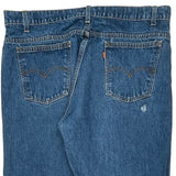 Orange Tab Levis Jeans - 38W 31L Blue Denim