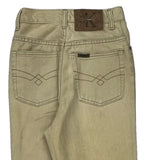 Calvin Klein Jeans - 24W US 2 Beige Cotton