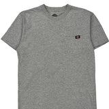 Dickies T-Shirt - Large Gray Cotton
