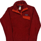 Snap T Patagonia Fleece 1/4 Zip - Medium Red Polyester