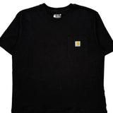 Carhartt T-Shirt - Large Black Cotton