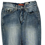 Petrol Jeans - 30W 34L Blue Cotton
