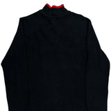 Polo By Ralph Lauren 1/4 Zip - Large Black Cotton