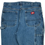 Dickies Carpenter Jeans - 34W 30L Blue Denim