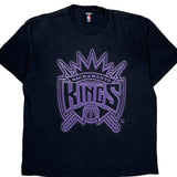 Sacramento Kings Unk Nba T-Shirt - Large Black Cotton
