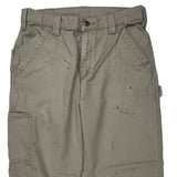 Carhartt Carpenter Trousers - 31W 30L Khaki Cotton